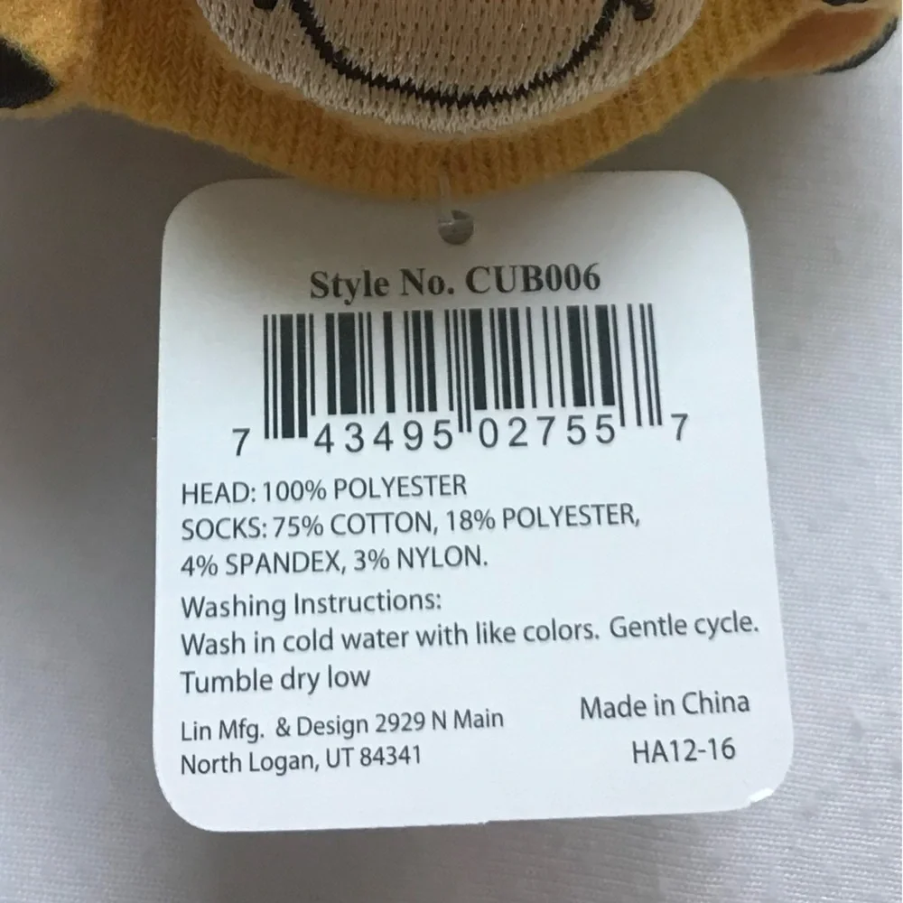 Wild Habitat infant no slip novelty socks/slippers. Set of 5 pairs!